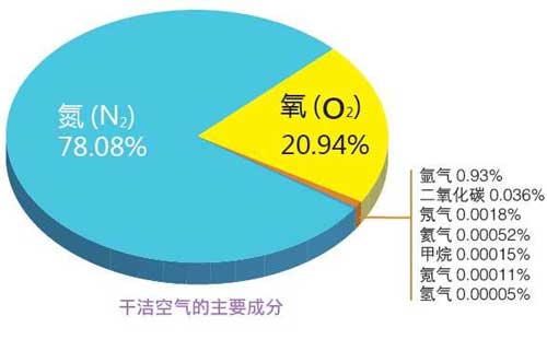 空氣中有氖氣嗎？空氣中有哪些氣體？